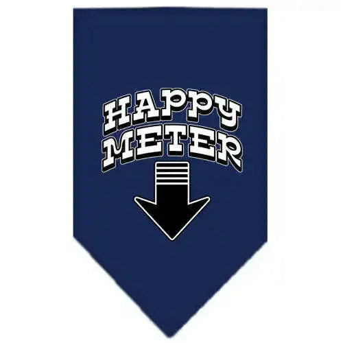 Happy-Meter-Screen-Print-Bandana-Navy-Blue-Large-GreatEagleInc-319815388