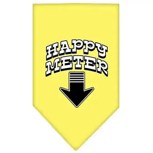 Happy-Meter-Screen-Print-Bandana-Yellow-Large-GreatEagleInc-319814780