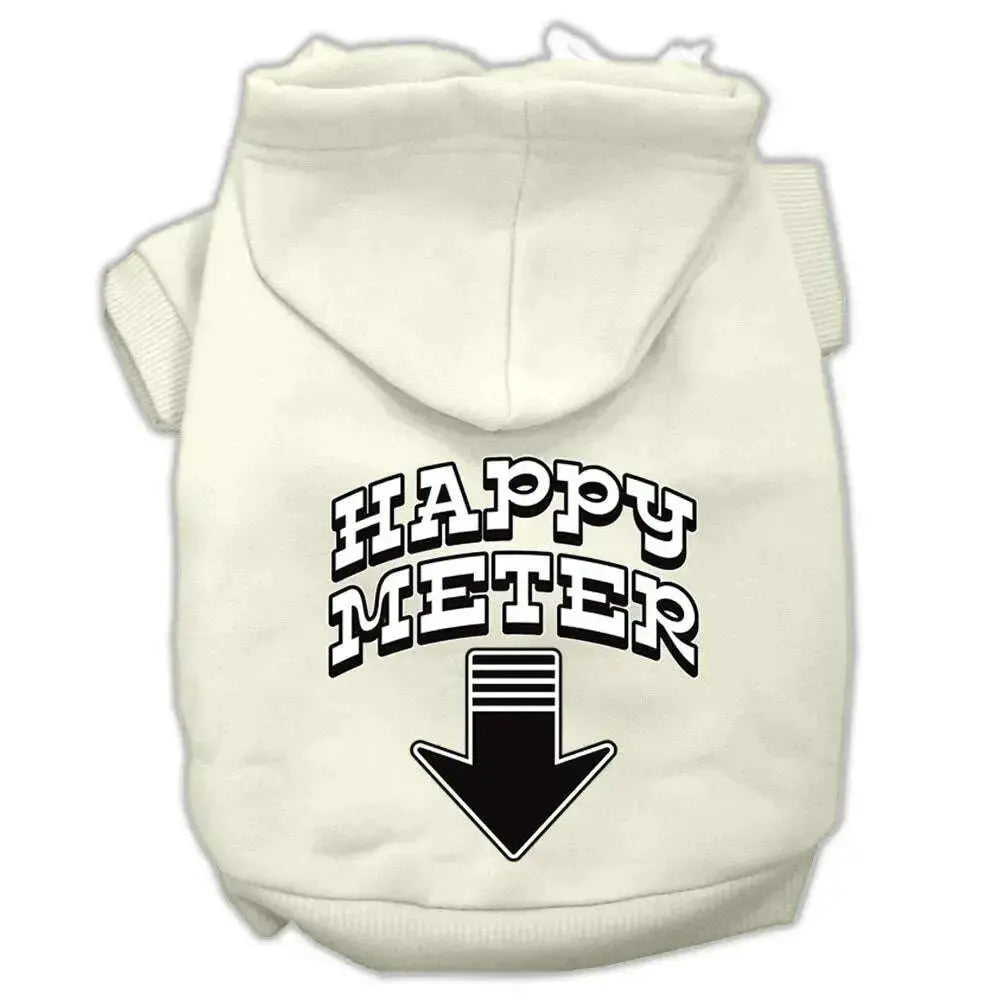 Happy-Meter-Screen-Printed-Dog-Pet-Hoodies-Cream-Size-Med-GreatEagleInc-318629513