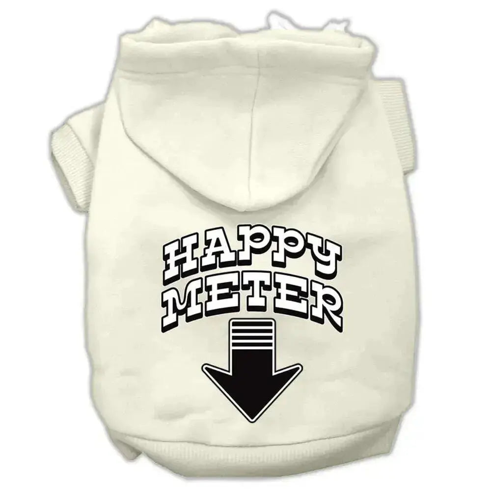 Happy-Meter-Screen-Printed-Dog-Pet-Hoodies-Cream-Size-Xs-GreatEagleInc-320174998