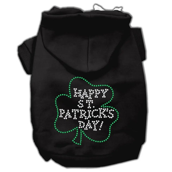 Happy St Patrick's Day Hoodies Black Xs Default Title