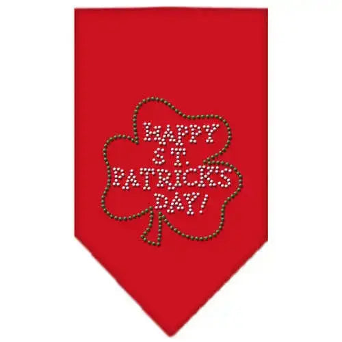 Happy-St-Patrick_s-Day-Rhinestone-Bandana-Red-Small-GreatEagleInc-319028134