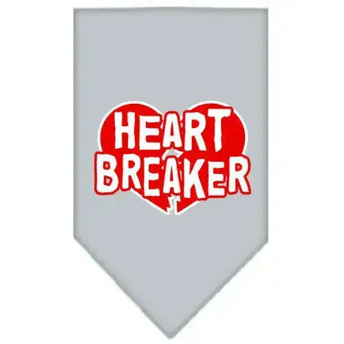 Heart-Breaker-Screen-Print-Bandana-Grey-Small-GreatEagleInc-333733123