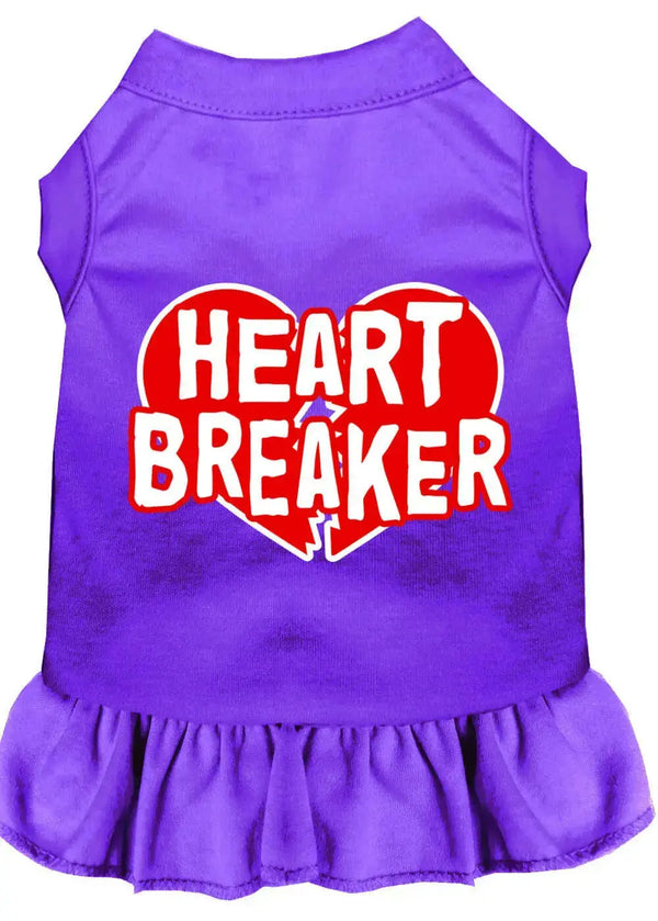 Heart-Breaker-Screen-Print-Dress-Purple-Med-GreatEagleInc-319261124