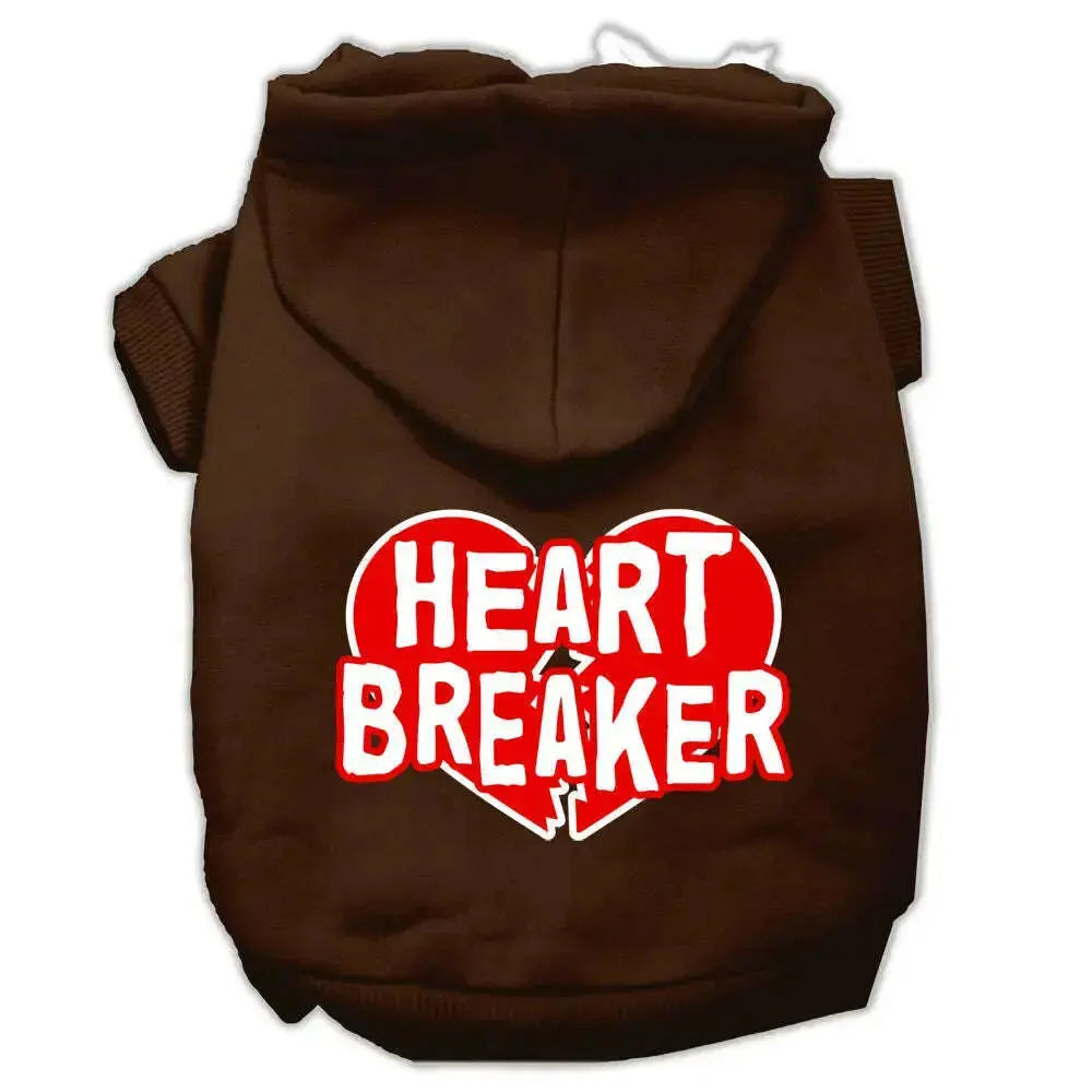 Heart-Breaker-Screen-Print-Pet-Hoodies-Brown-Size-Xxxl-GreatEagleInc-333925198