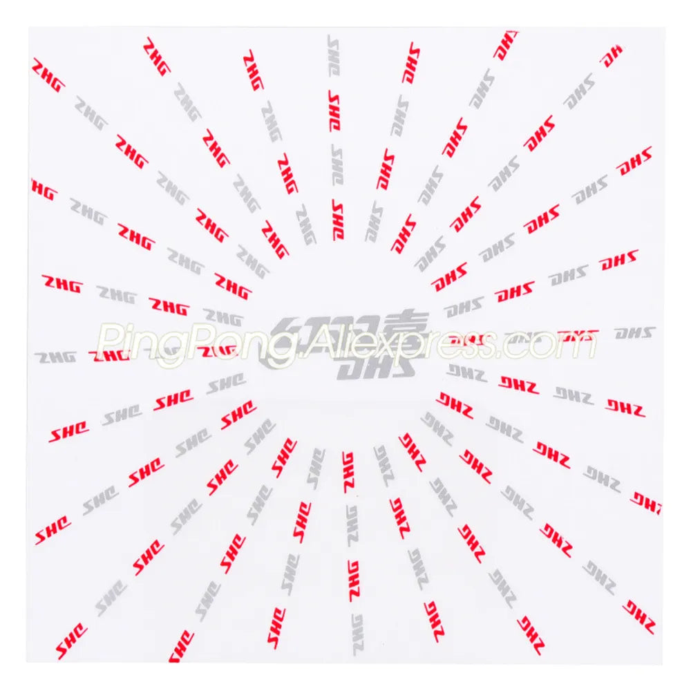 10x Self-sticky DHS Table Tennis Protective Film Protector Sticky Adhesive Original DHS Ping Pong Rubber Protecting Film