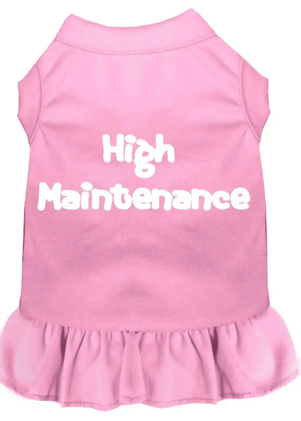 High-Maintenance-Screen-Print-Dress-Light-Pink-Xl-GreatEagleInc-320053462