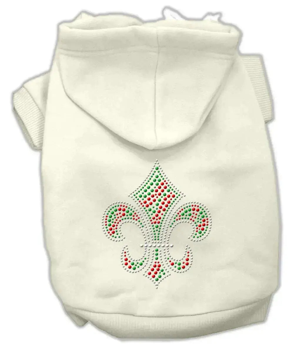 Holiday-Fleur-De-Lis-Hoodies-Cream-Xl-GreatEagleInc-320106095