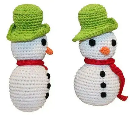 Holiday-Knit-Knack-Frost-The-Snowman-Organic-Small-Dog-Toy-GreatEagleInc-320194328