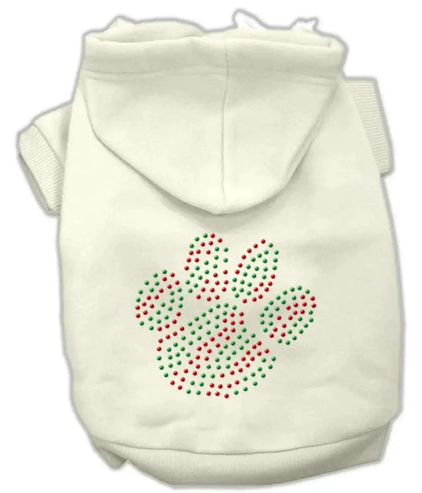 Holiday-Paw-Hoodies-Cream-Xs-GreatEagleInc-320103479