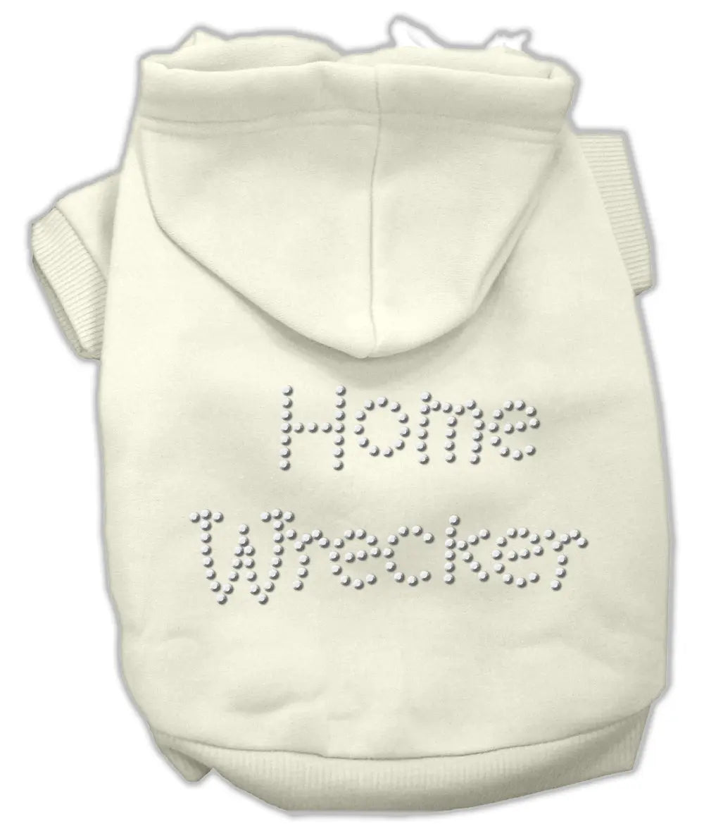 Home Wrecker Hoodies Cream Xl Default Title