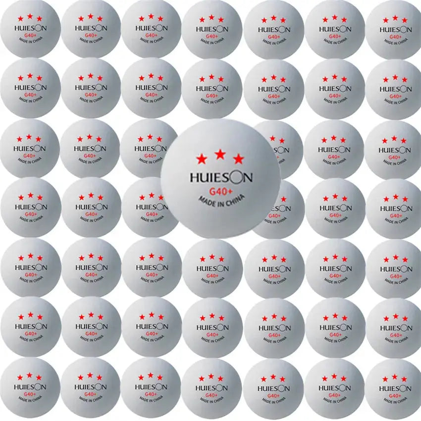 Huieson New 3 Star Ping Pong Balls ABS+ Material Professional Table Tennis Balls TTF Standard Table Tennis For Competition