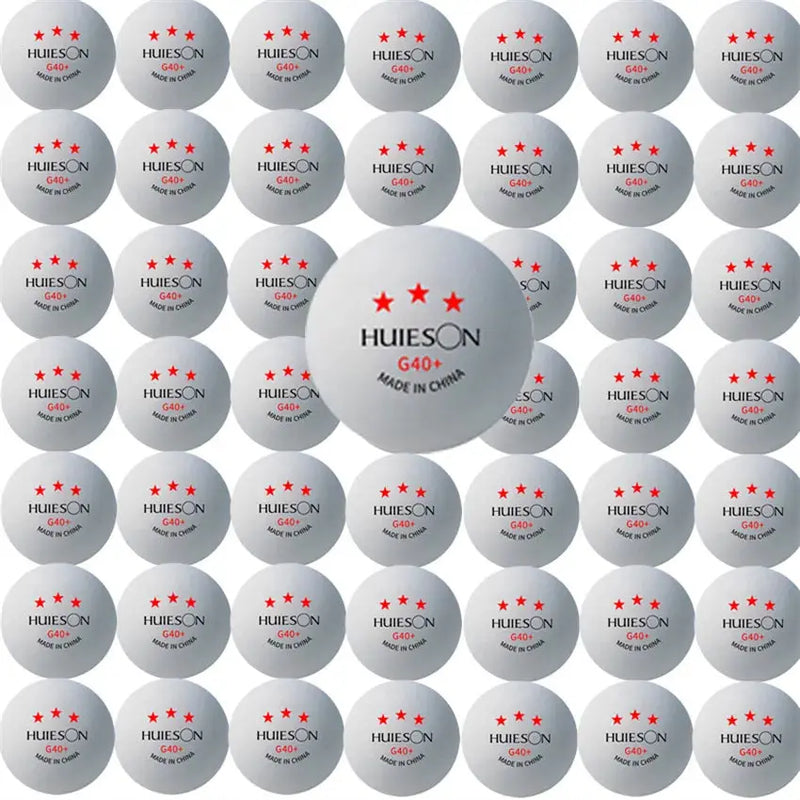 Huieson New 3 Star Ping Pong Balls ABS+ Material Professional Table Tennis Balls TTF Standard Table Tennis For Competition
