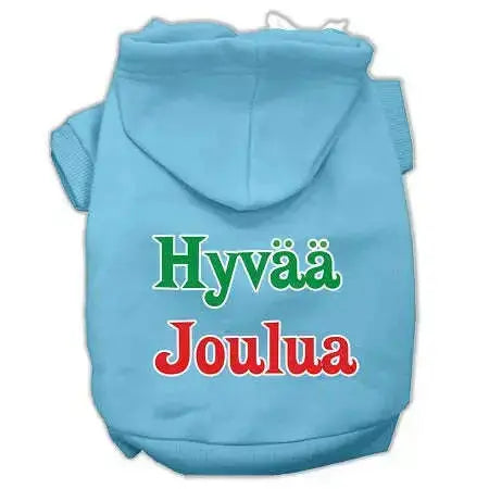 Hyvaa-Joulua-Screen-Print-Pet-Hoodies-Baby-Blue-Xxl-GreatEagleInc-319377932