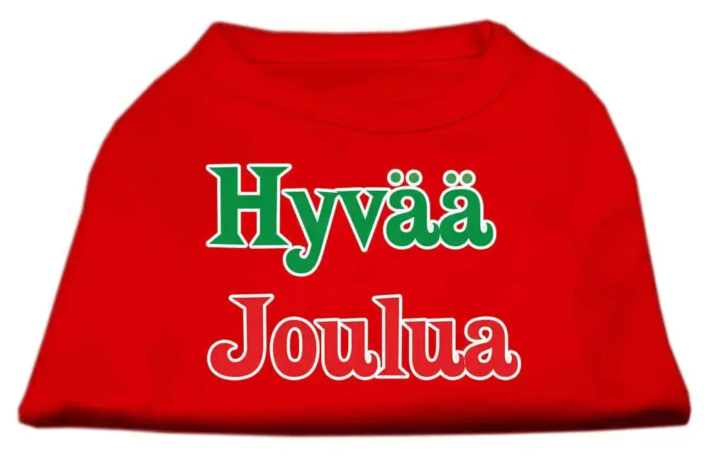 Hyvaa-Joulua-Screen-Print-Shirt-Red-S-GreatEagleInc-318850120