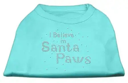 I-Believe-In-Santa-Paws-Shirt-Aqua-Xs-GreatEagleInc-319858315