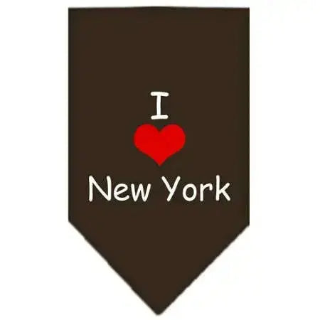 I-Heart-New-York-Screen-Print-Bandana-Cocoa-Large-GreatEagleInc-333834432