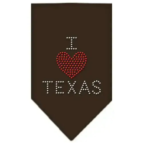 I-Heart-Texas-Rhinestone-Bandana-Cocoa-Large-GreatEagleInc-319302142