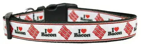 I-Love-Bacon-Nylon-Dog-Collar-Sm-GreatEagleInc-320029842