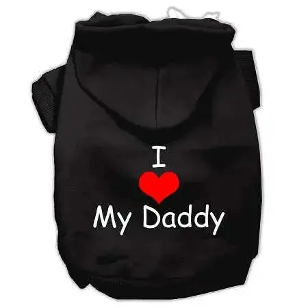 I-Love-My-Daddy-Screen-Print-Pet-Hoodies-Black-Size-Lg-GreatEagleInc-333951889