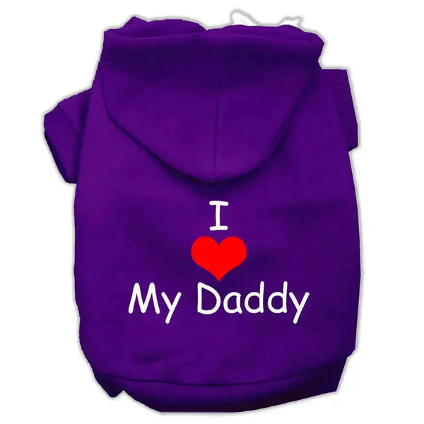 I-Love-My-Daddy-Screen-Print-Pet-Hoodies-Purple-Size-Xxxl-GreatEagleInc-320168889