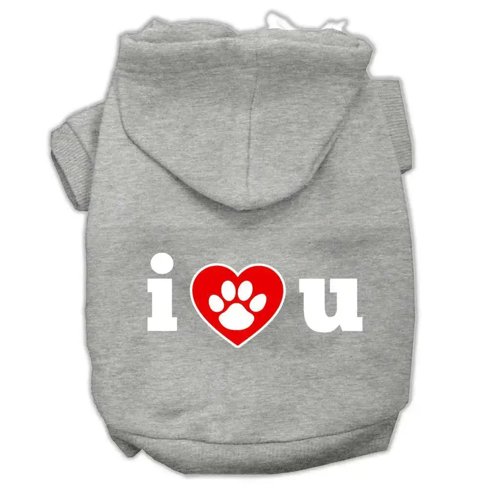 I-Love-U-Screen-Print-Pet-Hoodies-Grey-Size-Med-GreatEagleInc-319795394