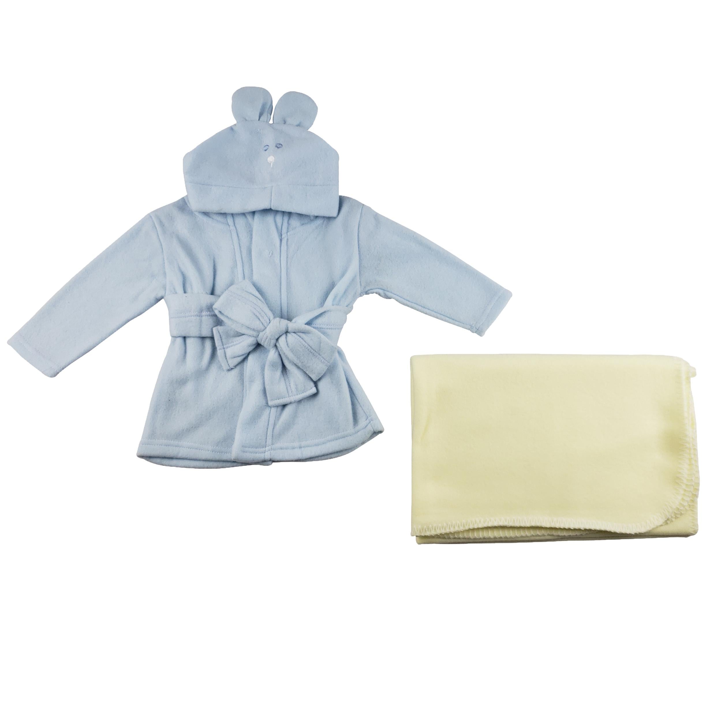 Fleece Robe And Blanket - 2 Pc Set GreatEagleInc