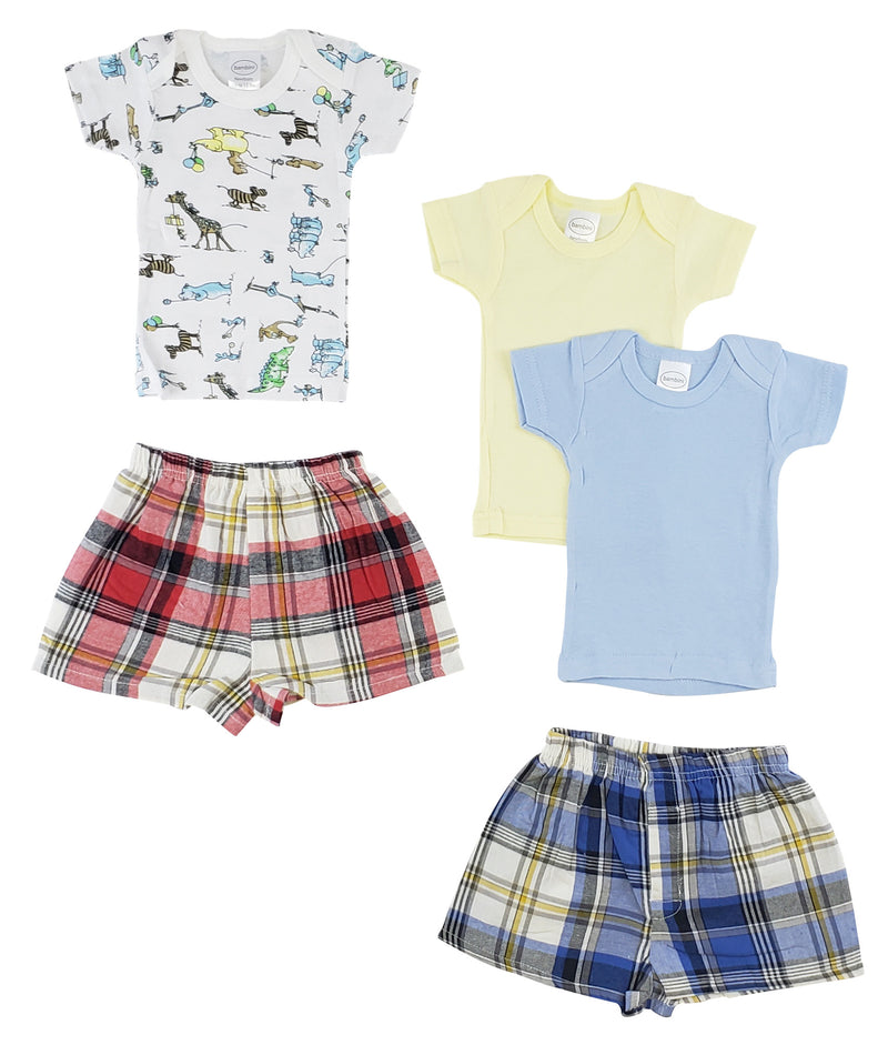 Infant Girls T-shirts And Boxer Shorts GreatEagleInc