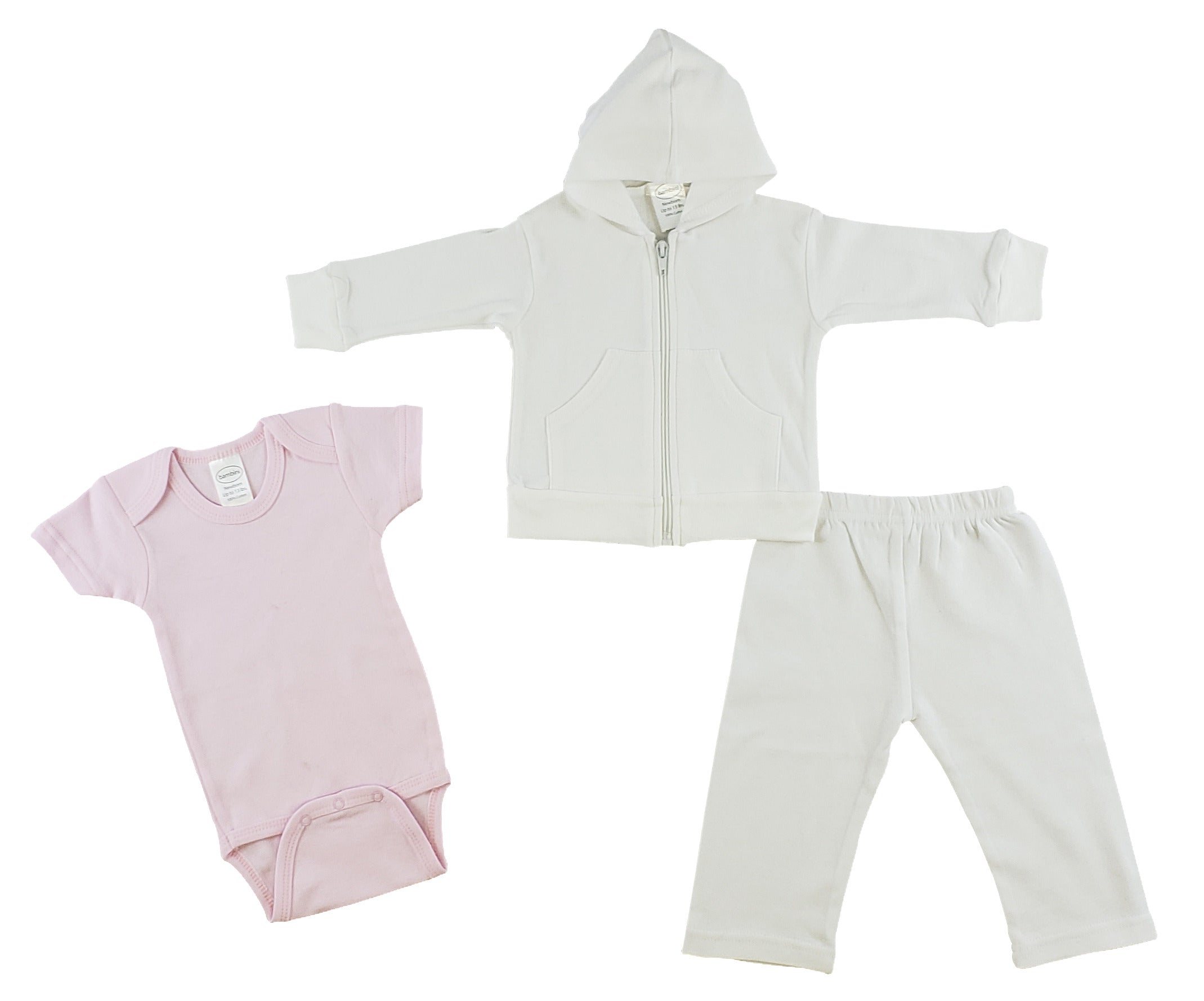 Infant Sweatshirt, Onezie And Pants - 3 Pc Set GreatEagleInc