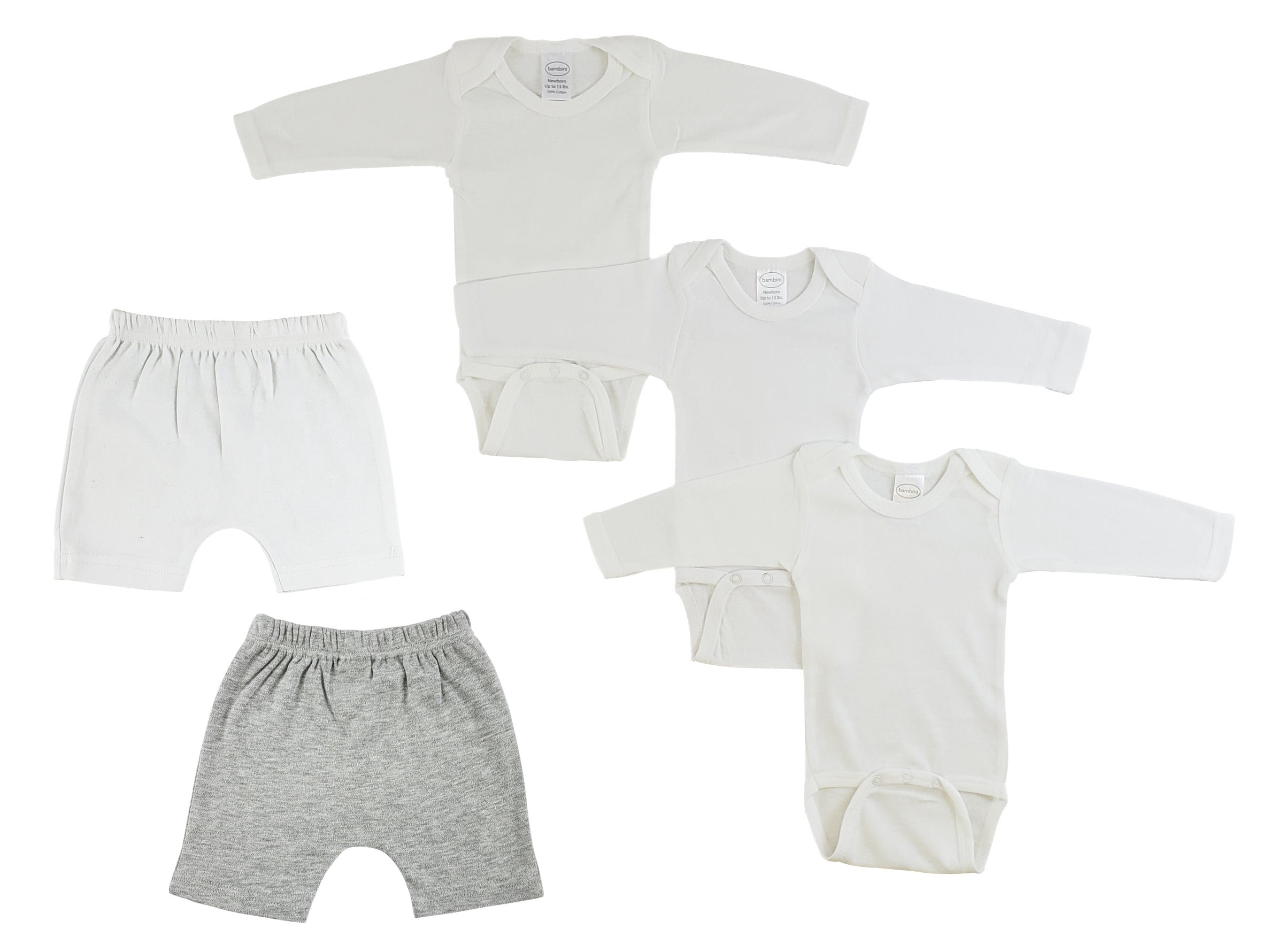 Infant Long Sleeve Onezies And Shorts GreatEagleInc