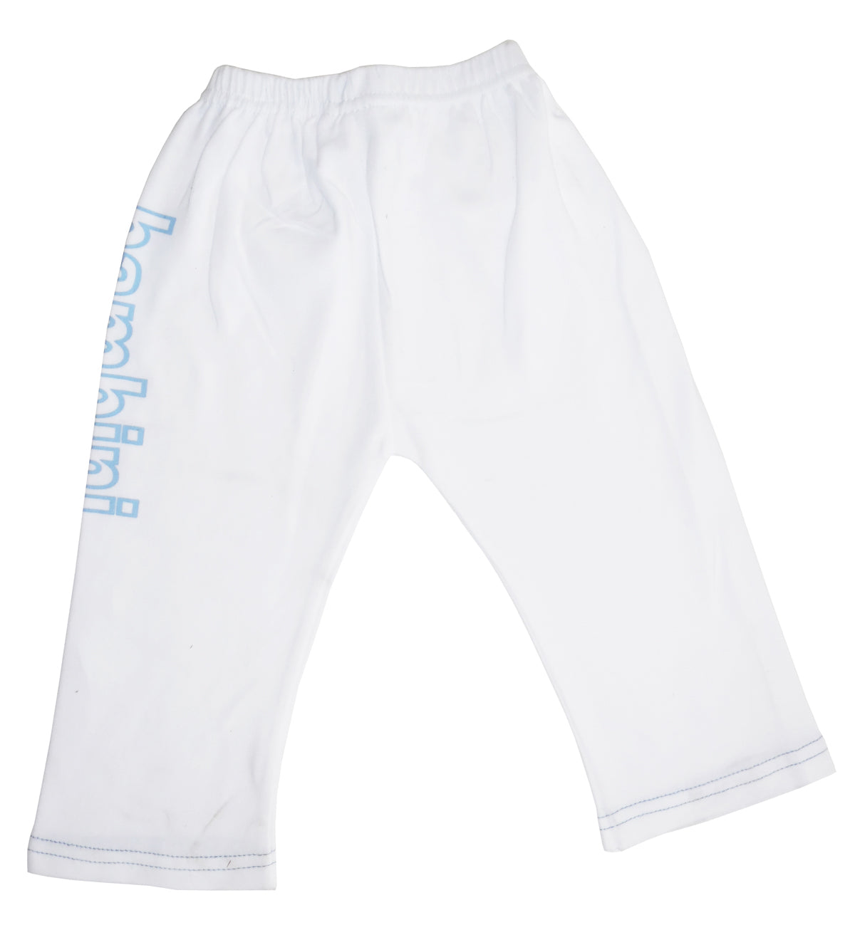 Boys White Pants With Print GreatEagleInc