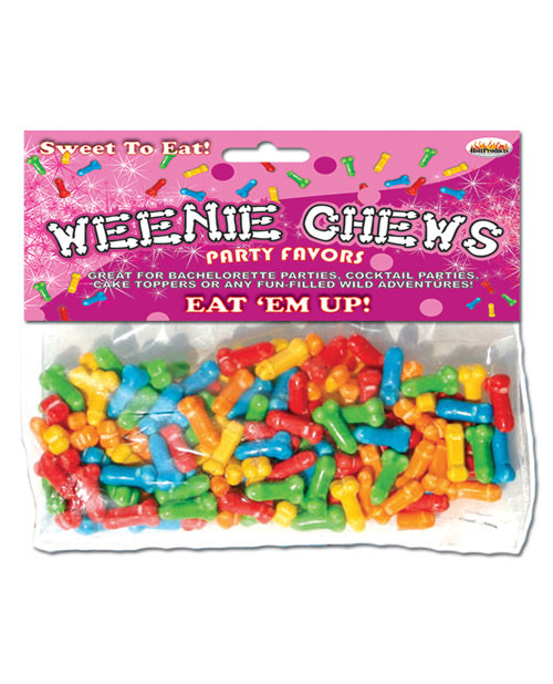 Weenie Chews Candies - Asst. Flavors Bag Of 125 Hott Products