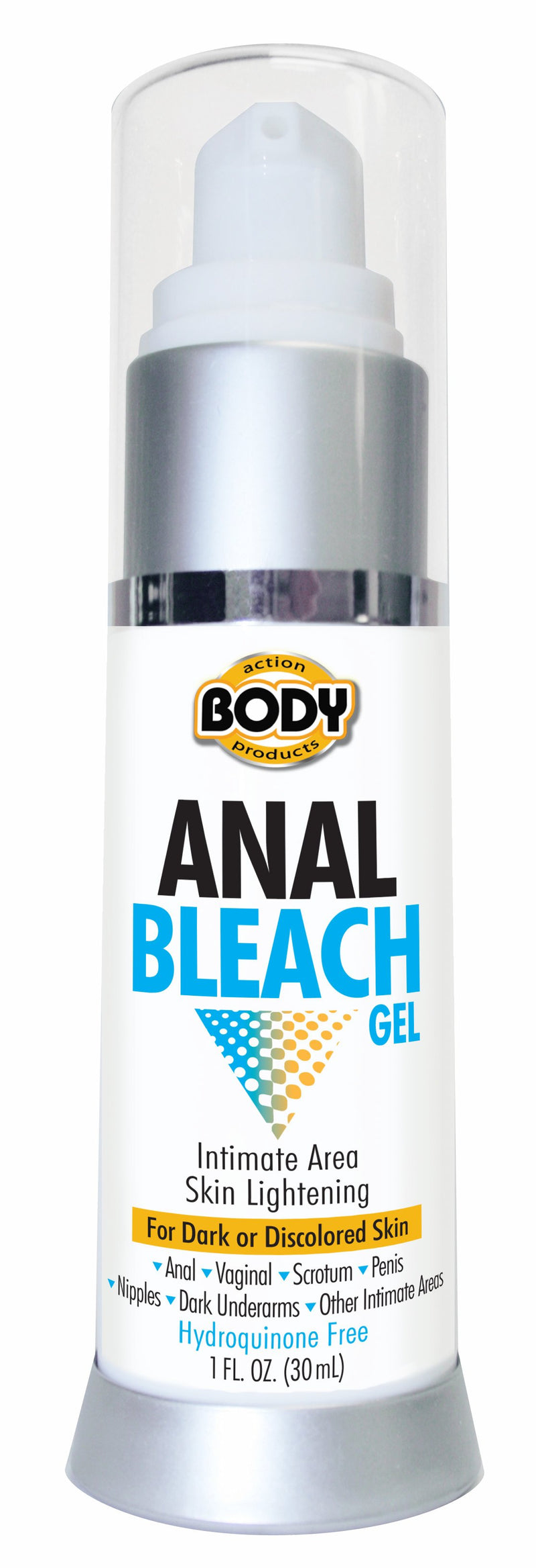 Body Action Anal Bleaching Gel 1 Oz Body Action Products