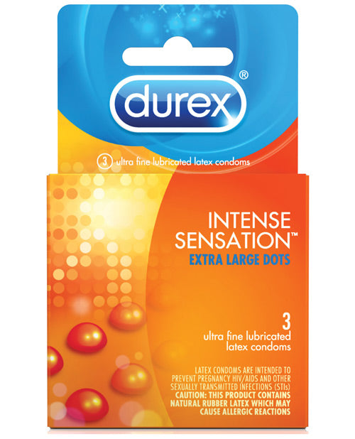Durex Intense Sensation Condom - Box Of 3 Paradise Marketing