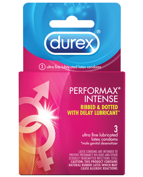 Durex Performance Intense Condom - Box Of 3 Paradise Marketing