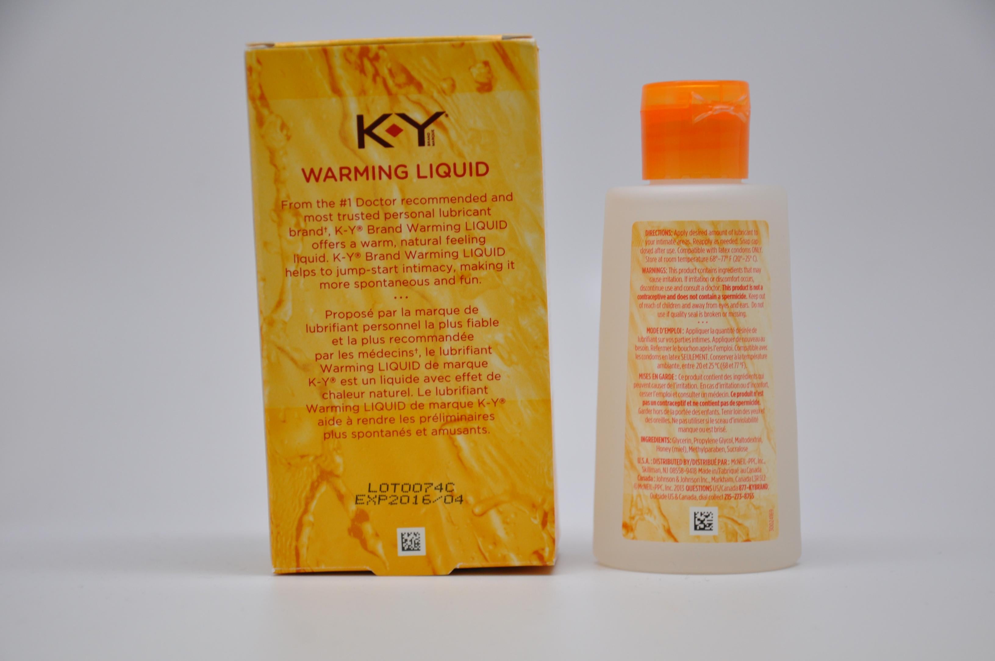 K-y Warming Liquid Paradise Products