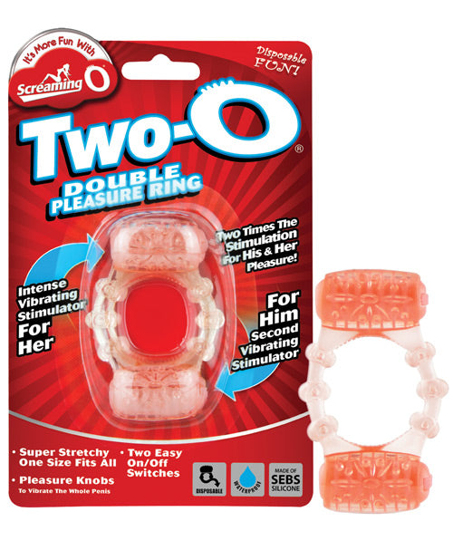 Screaming O Two-o Double Pleasure Ring Bushman Products