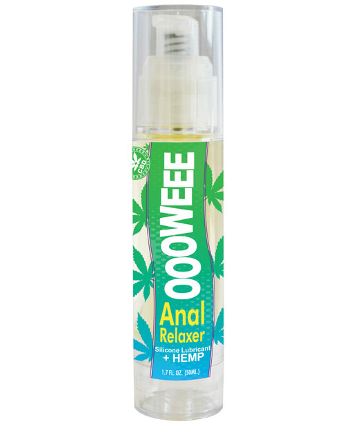 Ooowee Anal Relaxing Lubricant W-hemp Seed Oil - 1.7 Oz Body Action Products