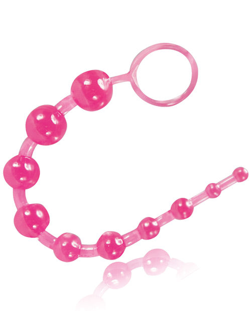 Blush B Yours Basic Anal Beads - Pink Blush Novelties