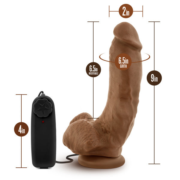 Loverboy The Boxer Vibrating 9 Realistic Cock Mocha 