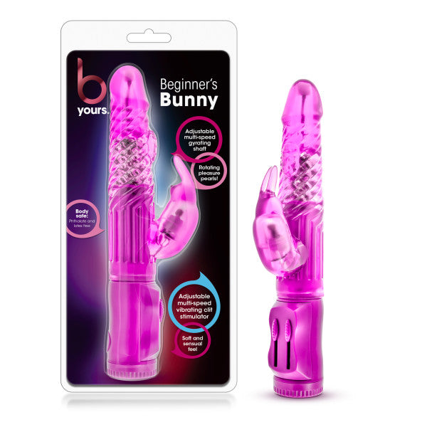 B Yours Beginner's Bunny Rabbit Vibrator Blush Novelties
