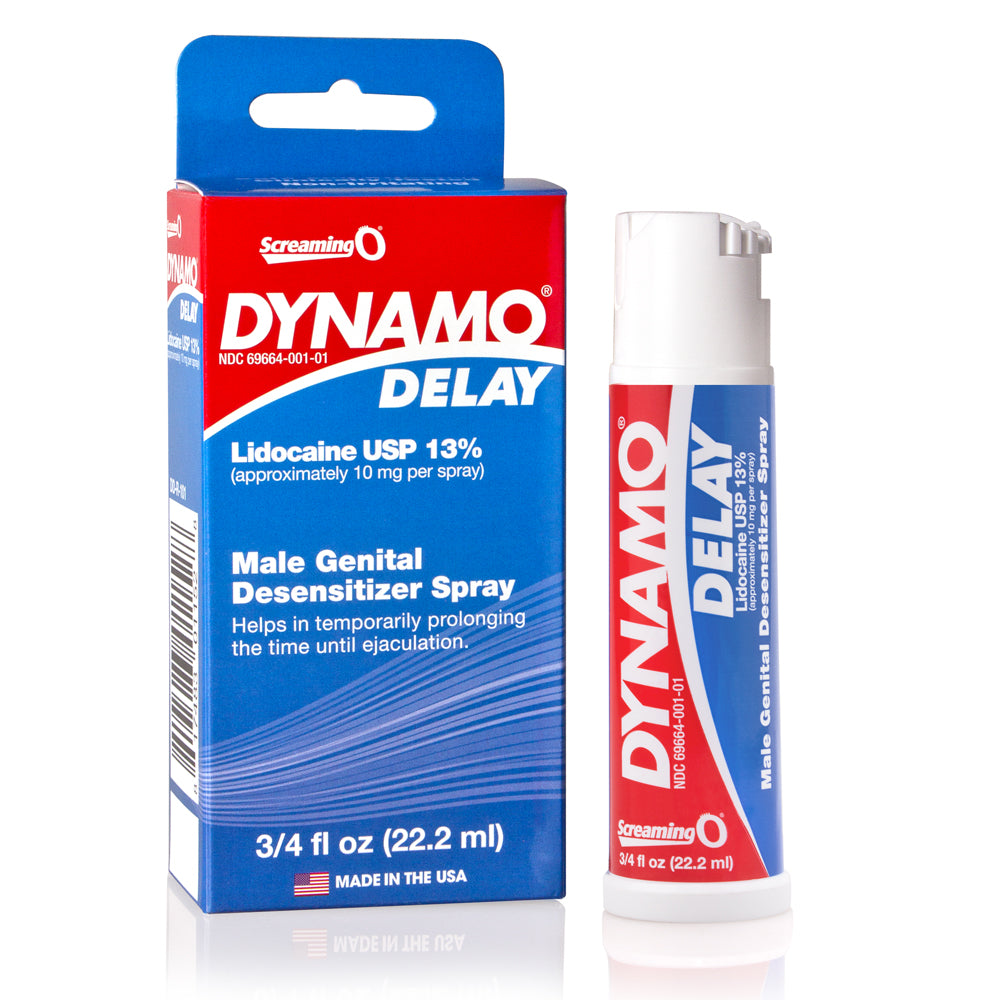 Dynamo Delay Spray 3-4 Oz. Screaming O