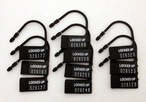 Chastity 10 Pack One Time Use Plastic Locks Default Title