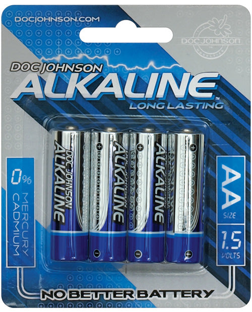 Doc Johnson Alkaline Batteries - Aa 4 Pack Aa