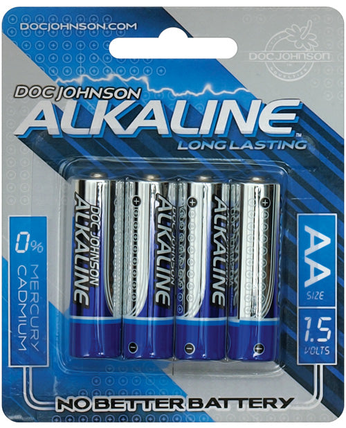 Doc Johnson Alkaline Batteries - Aa 4 Pack Doc Johnson