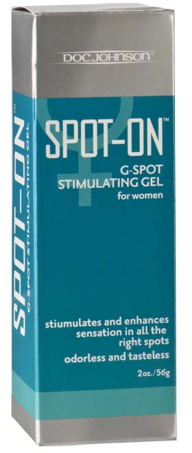 Spot On G-spot Stimulating Gel 2 Oz Doc Johnson Novelties