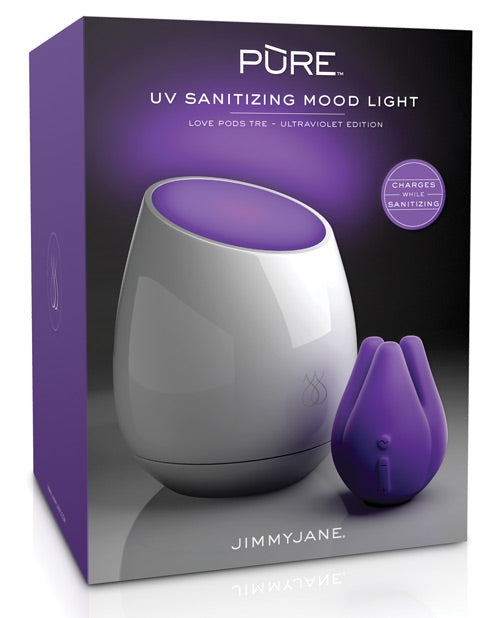 Jimmyjane Love Pods Tre Pure Uv Sanitizing Mood Light - Ultraviolet Edition Jimmyjane