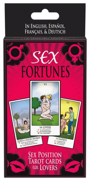 Sex Fortunes Sex Position Tarotkarten für Liebhaber