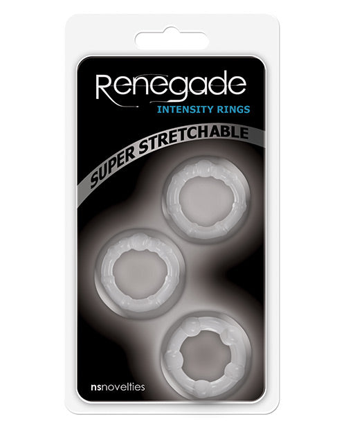 Renegade Intensity Rings - Clear Ns Novelties INC