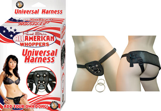 All American Whoppers Universal Harness Black Nasstoys